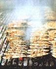 roasting sardines